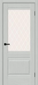 Межкомнатная дверь Прима-3 Grey Silkwood BR6136